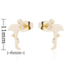 Animal Stainless Steel Electroplated Earrings