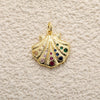 Animal Style Copper Platinum Plated Starfish Conch Love Jewelry Accessories Pendant With Zircon Eyes Turtle Wings Earrings Necklace Pendant