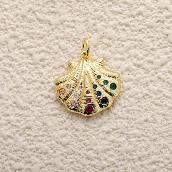 Animal Style Copper Platinum Plated Starfish Conch Love Jewelry Accessories Pendant With Zircon Eyes Turtle Wings Earrings Necklace Pendant