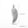 Animal Style Copper Platinum Plated Starfish Conch Love Jewelry Accessories Pendant With Zircon Eyes Turtle Wings Earrings Necklace Pendant