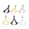 Anime Assassin's Creed Stainless Steel Sickle Military Pendant With Sweater Chain Electroplated