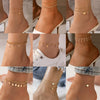 Anklet Alloy Geometric Simple Unisex