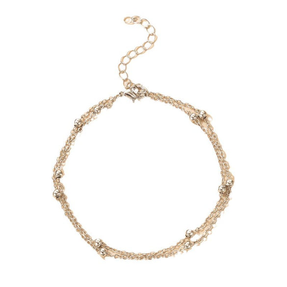 Anklet Alloy Geometric Simple Unisex