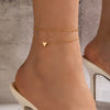 Anklet Alloy Geometric Simple Unisex