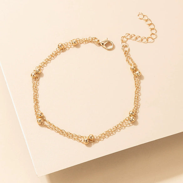 Anklet Alloy Geometric Simple Unisex