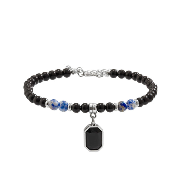 Anklet Glass Glaze Ushape Alloy Inlaid Artificial And Semiprecious Stones Men's Hiphop Simple