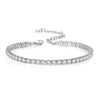 Anklet Zircon Gold Plated Geometric Female Jewelry