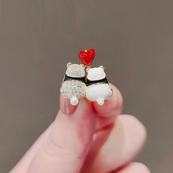 Antilight Women's Alloy Brooch With Flower Pattern Natural Style Electroplating