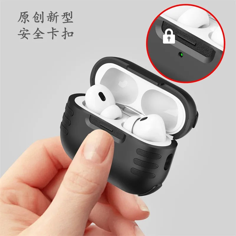 Applicable New Tpu Protective Case  Second Generation Bluetooth Earbuds Case Airpods Headset Protective Case