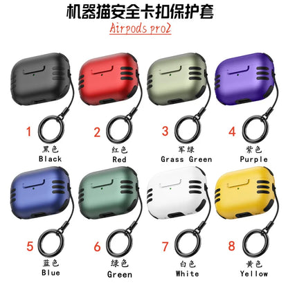 Applicable New Tpu Protective Case  Second Generation Bluetooth Earbuds Case Airpods Headset Protective Case