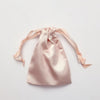 Simple Daily Imitation Silk Drawstring Cosmetic Storage Bag