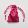 Simple Daily Imitation Silk Drawstring Cosmetic Storage Bag