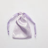 Simple Daily Imitation Silk Drawstring Cosmetic Storage Bag