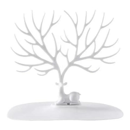 Artistic Animal Tree Plastic Jewelry Rack