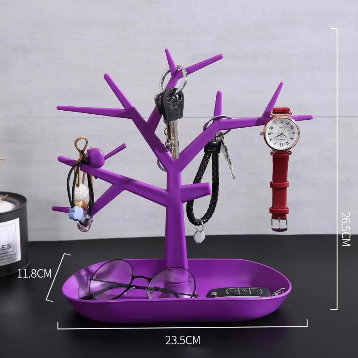 Artistic Animal Tree Plastic Jewelry Rack