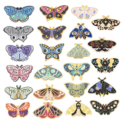 Artistic Butterfly Alloy Plating Unisex Brooches