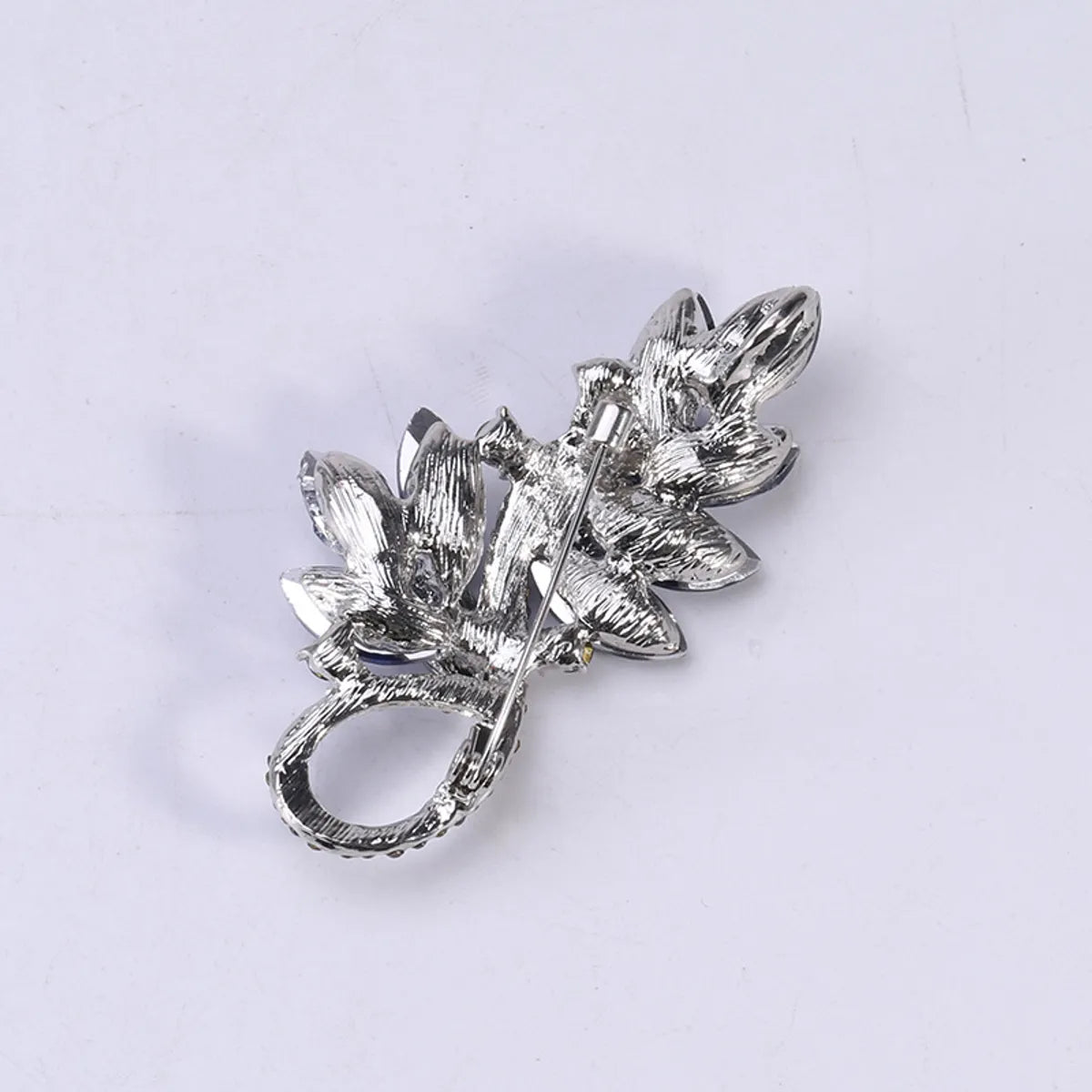 Artistic Flower Alloy Inlay Rhinestones Women'S Brooches