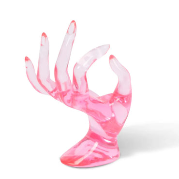 Artistic Hand Plastic Jewelry Rack