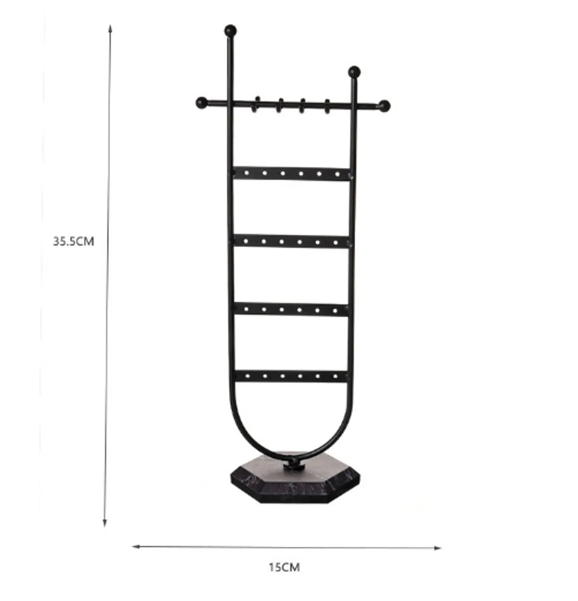 Artistic U Shape Metal Wholesale Jewelry Rack