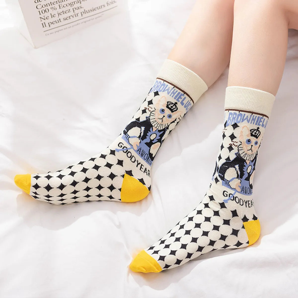 Autumn And Winter Women'S Socks New Lolita Designer Retro Thick Cotton Socks Wholesale