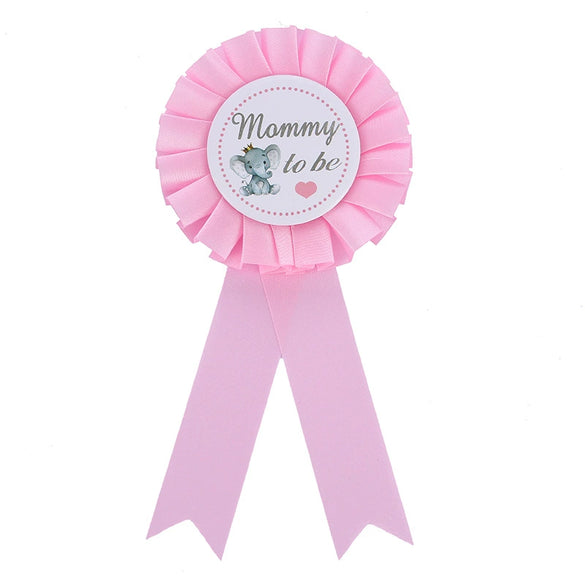 Baby Bathing Party Badge Polyester Cloth Fashion And Simple