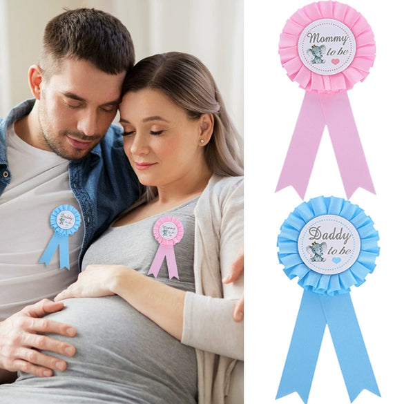 Baby Bathing Party Badge Polyester Cloth Fashion And Simple