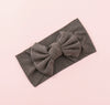 Baby Girls Hairbands Cloth Knitted Handmade Pit Strip Bow Style