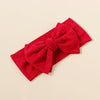 Baby Girls Hairbands Cloth Knitted Handmade Pit Strip Bow Style
