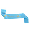 Baby Shower Expectant Mother Polyester Ribbon Etiquette Belt With Hot Stamping