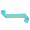 Baby Shower Expectant Mother Polyester Ribbon Etiquette Belt With Hot Stamping