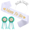 Baby Welcome School Hair Band Ribbon Electroplated Badge Suit Cute Style Unisex With Letters Numbers Text