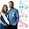 Baby Welcome School Hair Band Ribbon Electroplated Badge Suit Cute Style Unisex With Letters Numbers Text