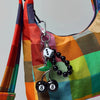 Bag Accessory Alloy Luggage Charms Geometric Cherry Electroplated
