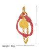 Bag Hanging Ornaments Copper Geometric Horseshoe Electroplated