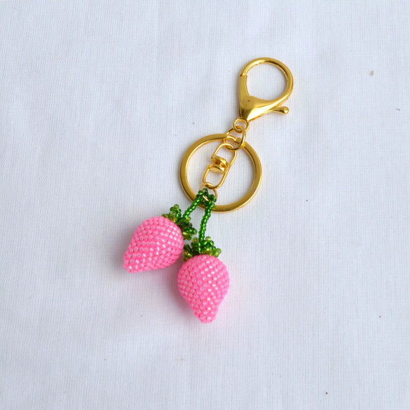 Bag Pendant Alloy Geometric Chili Pepper Electroplated Luggage Charms Retro Elegant Simple Atmospheric Fruit And Vegetable Versatile