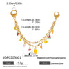 Bag Pendant Jewelry Stainless Steel Fruit Design Semimanual