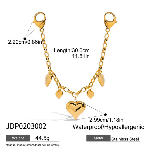 Bag Pendant Jewelry Stainless Steel Fruit Design Semimanual