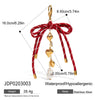 Bag Pendant Stainless Steel Pearl Bow Love Fruit Minimalist Jewelry With Electroplating