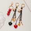 Bag Strap Accessories Alloy Heart Water Drop Bell Electroplating Fashion