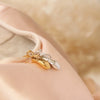 Ballet Shoes Pendant Necklace Copper 18K Gold Plated Geometric Style For Women