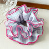 Ballet Style Multilayer Striped Fabric Handmade Hair Ring