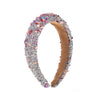 Baroque Colorful Crystal Rhinestone Fabric Hairband Jewelry Hair Accessories