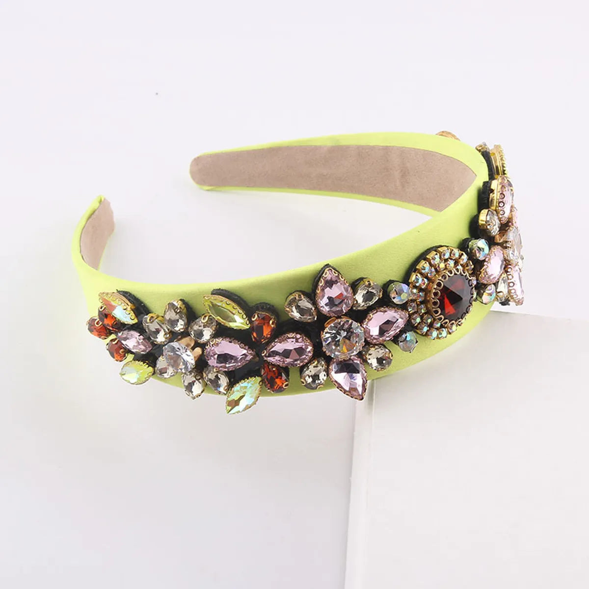 Baroque Colorful Rhinestone Headband Wholesale