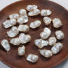 Baroque Fishtail Gilt Copper Goldplated Natural Freshwater Pearl Pendant Earrings Accessories