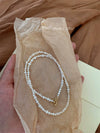 Baroque Freshwater Pearl Asymmetrical Clavicle Necklace For Women