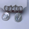 Baroque Freshwater Pearl Earrings For Women S925 Silver Needle Special Shape