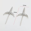 Baroque Pearl Accessories Copper Plated Butterfly Scepter Umbrella Witch Broom Samurai Sword Cane With Color Preservation And Electroplating