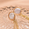 Baroque Pearl Tassel Earrings With 925 Silver Needle Retro Niche Temperament Jewelry For Women Original Design Geometric Shape Natural Pearl Wholesale