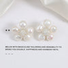 Baroque Petal Pearl Earrings S925 Silver Needle Handwoven Alien Shape Natural Freshwater Pearls For Women