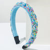 Baroque Style Alloy Woven Diamond Inlaid Hair Hoop Headband Women's Hair Accessories